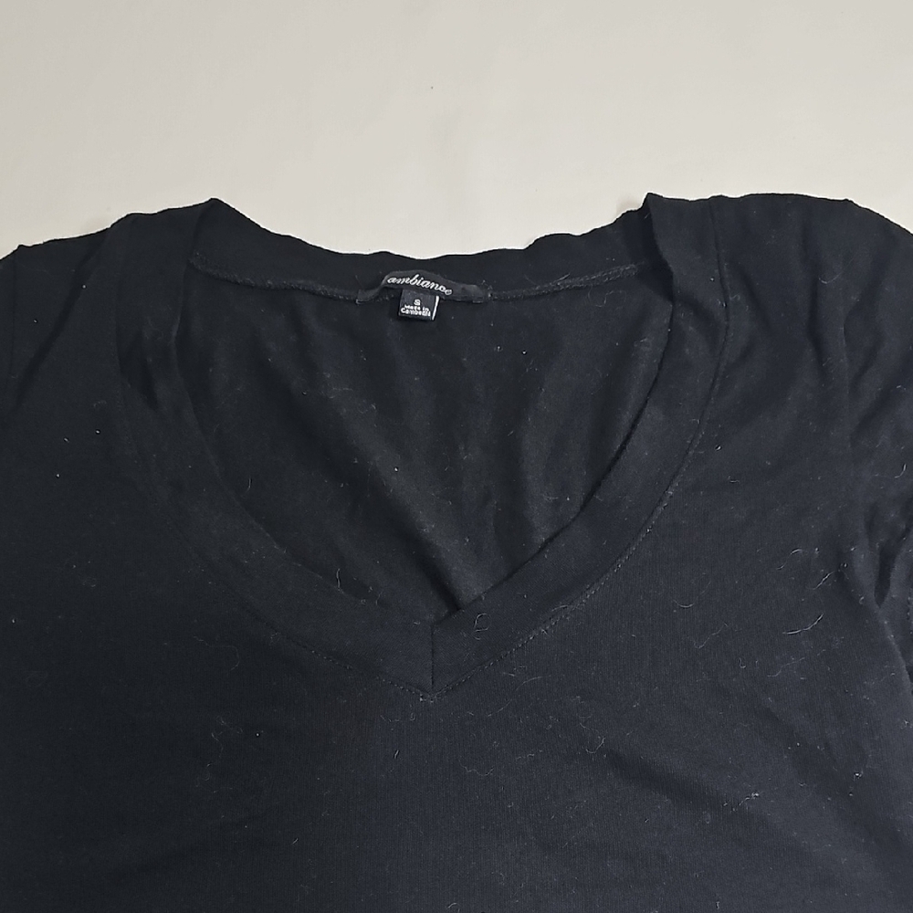 Ambiance Black Short Sleeve Tee - Picture 6 of 8